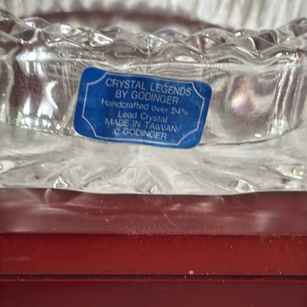 Vintage Godinger Crystal Legends